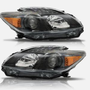 Чёрные фары для Toyota Prius 30 (Америка) 2012–2015